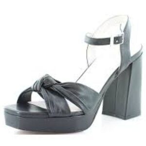 BRAND NEW BANDOLINO BLOCK HEEL ADJUSTABLE BUCKLE ANKLE STRAP SANDAL